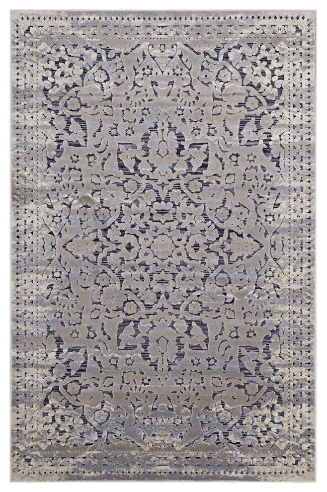 Margarida Distressed Vintage Turkish 5x8 Area Rug