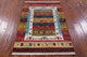 2' 9" X 4' 0" Persian Gabbeh Tribal Hand Knotted Rug Q10233