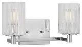 Generation Lighting GLV1042 Lando 2 Light 15"W Vanity Light - Chrome