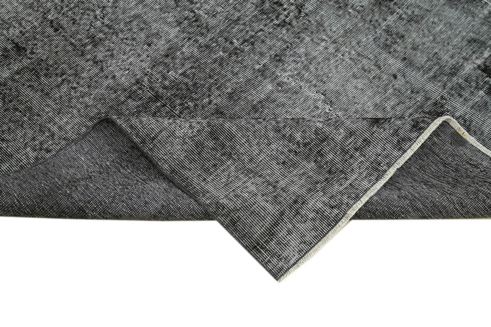 Rug N Carpet - Handmade Oriental 6' 9" x 9' 10" Decorative Overdyed Area Rug