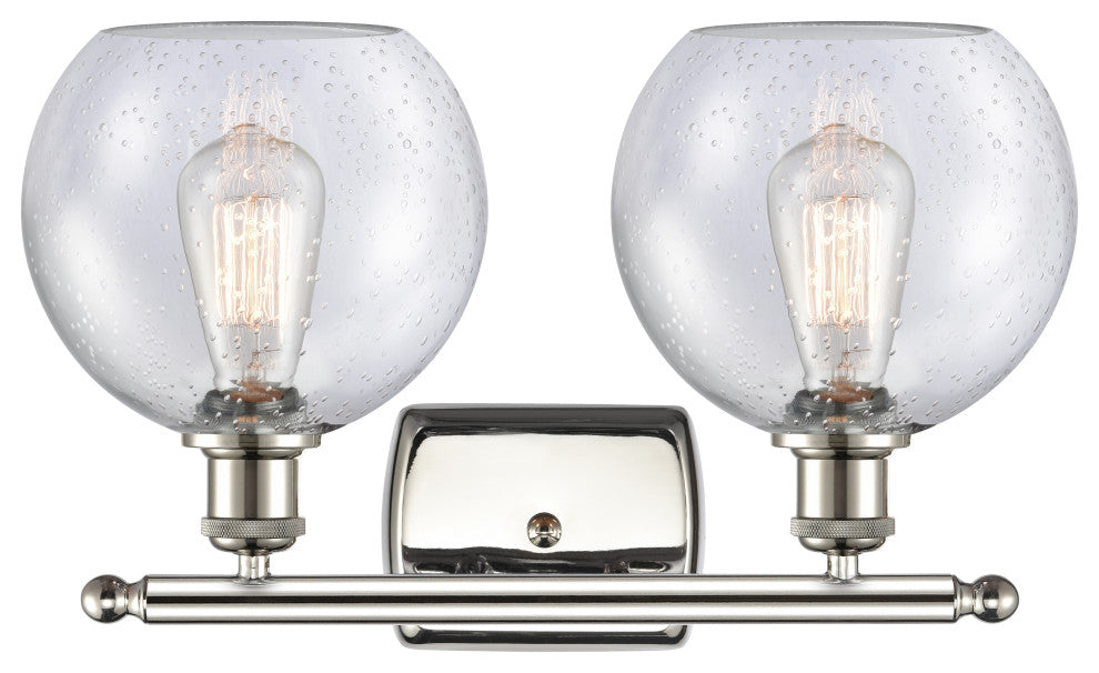 Innovations Lighting 516-2W-PN-G124-8-LED 2 Light 16" Bath Vanity Light
