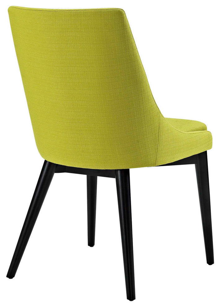 Modern Wheatgrass Viscount Dining Side Chair Fabric <br>Set of 2