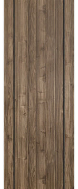 Slab Barn Door Panel 30 x 96 | Planum 0016 White Silk with  | Sturdy Finished