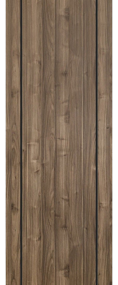 Slab Barn Door Panel 30 x 96 | Planum 0016 White Silk with  | Sturdy Finished