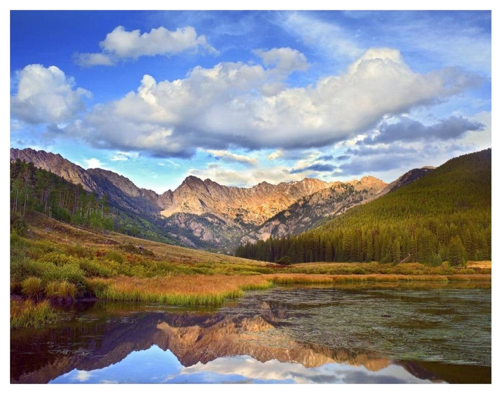 "Mt Powell and Piney Lake, Colorado" Paper Print by Tim Fitzharris, 42"x32"