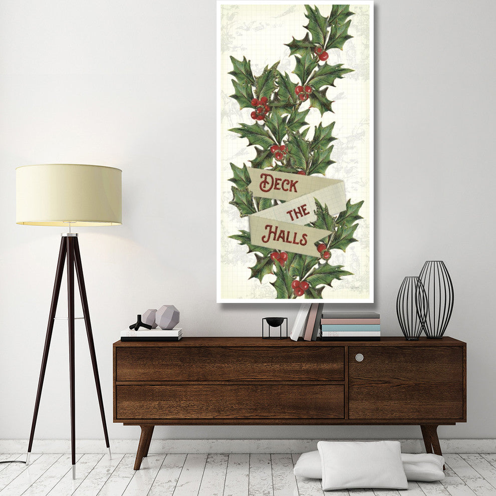 "Yuletide VII" Digital Paper Print by Sue Schlabach, 38"x74"