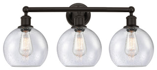 Athens 3-Light 26" Bath Vanity Light, Oil Rubbed Bronze, Seedy