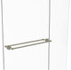 Dottingham 30" Back to Back Shower Door Towel Bar, Polished Nickel