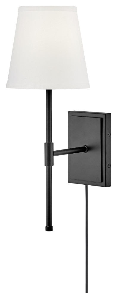 Lark Beale Medium Single Light Sconce, Black