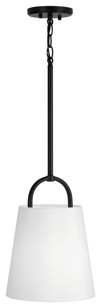 Capital Lighting 349411 Brody 10"W Pendant - Matte Black