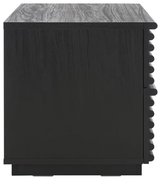 Safavieh Averi 2 Drawer Nightstand, Black
