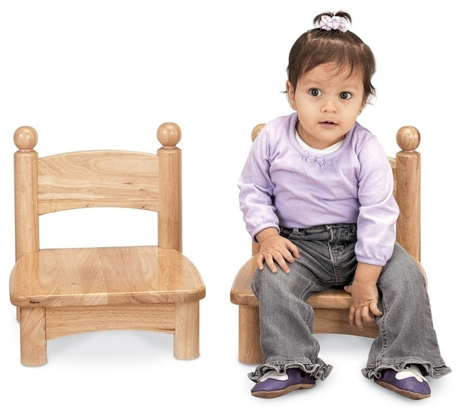 Jonti-Craft Wooden Chairs, Set Of 2, 7" Seat