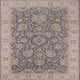 Ahgly Company Indoor Square Mid-Century Modern Area Rugs, 7' Square