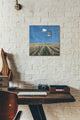 "Big Blue" Giclee Canvas Wall Art, 12"x12"