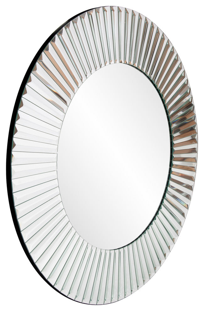 Howard Elliott Torino Round Mirror