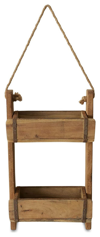 2 Shelf Brick-box Wall Rack