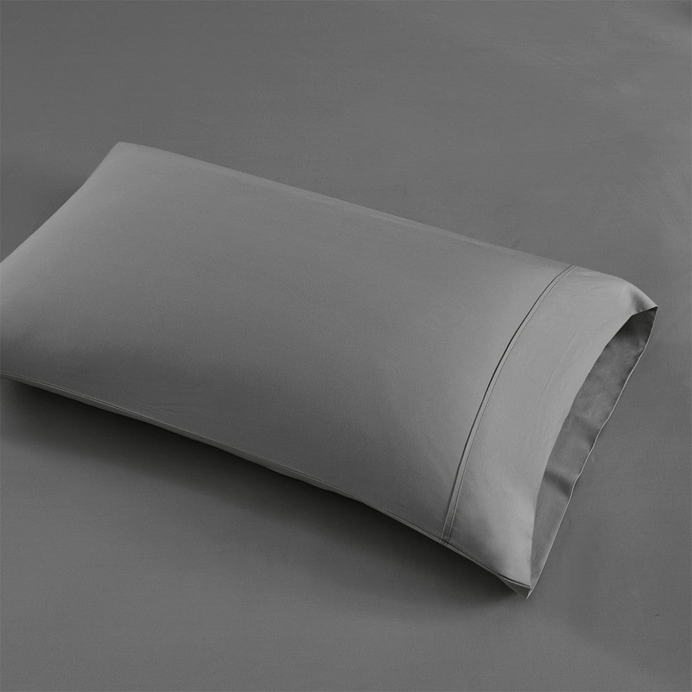 Beautyrest 1000 Thread Count Thermal Management Sheet Set, Dark Gray, Cal King