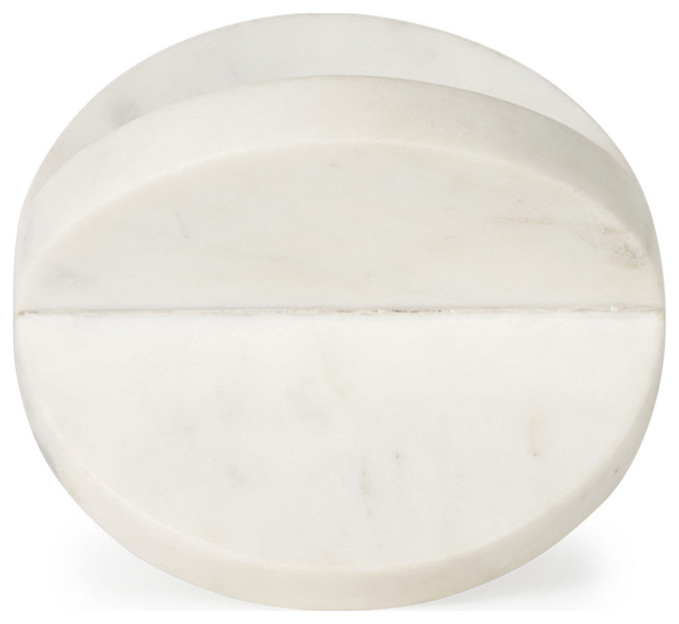 Sophia 6.0"Lx6.0"Wx6.0"H Small Marble Ornament