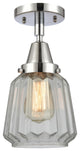 INNOVATIONS LIGHTING 447-1C-PC-G142 Chatham Flush Mount