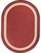 Kid Essentials Rug, Portrait, 7'8"x10'9" Oval, Wine