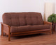 Blazing Needles Vitality 10" Microsuede Full Futon Mattress, Chocolate