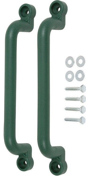 Playground Handles, Set of 2, 13", Green