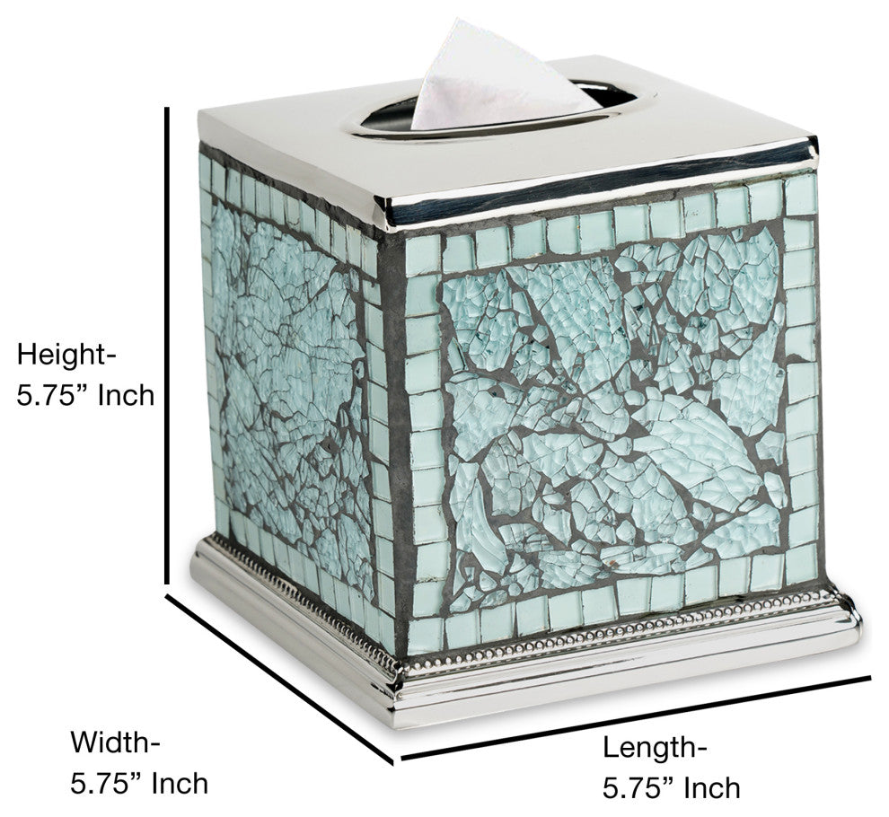 nu steel Iceberg Aqua Boutique Tissue