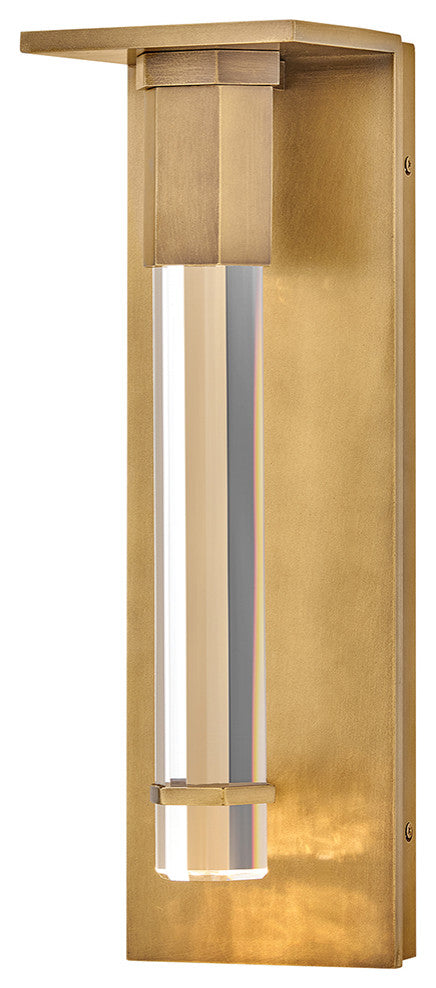 Hinkley Cecily Medium Wall Mount Lantern, Heritage Brass