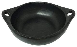 Ancient Cookware  Round  Unlidded Chamba Clay Pot, 9.75x11.75x3.25