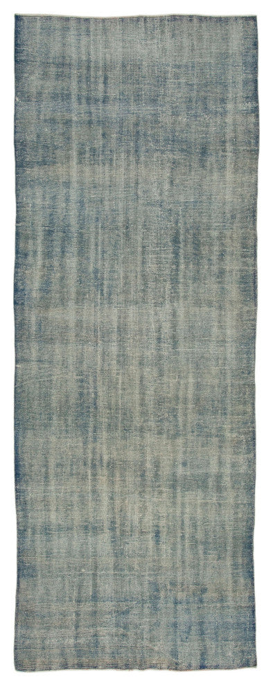 Rug N Carpet - Handwoven Oriental 4' 3" x 11' 6" Vintage Runner Rug