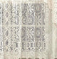 Hopewell Lace Cream Kitchen Curtain, 36" Tier