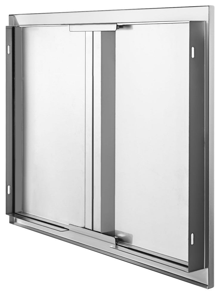 VEVOR 31X24" Outdoor Kitchen Access Door BBQ Island Stainless Steel Cabinet Door