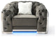 Sapphire Accent Chair, Gray