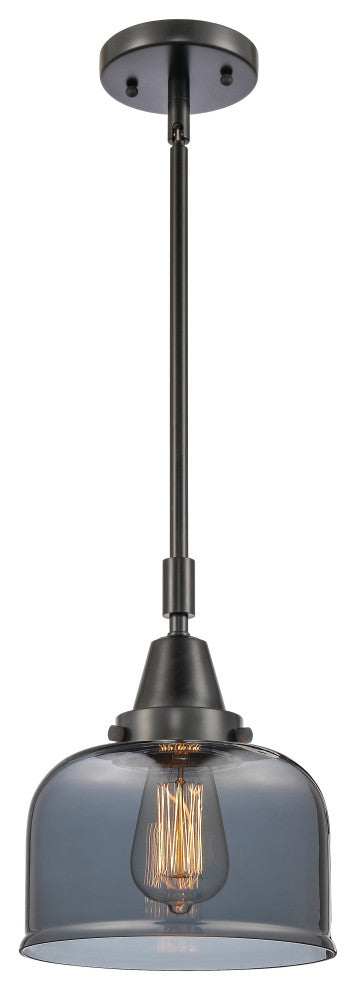 INNOVATIONS LIGHTING 447-1S-BK-G73-LED Large Bell Mini Pendant