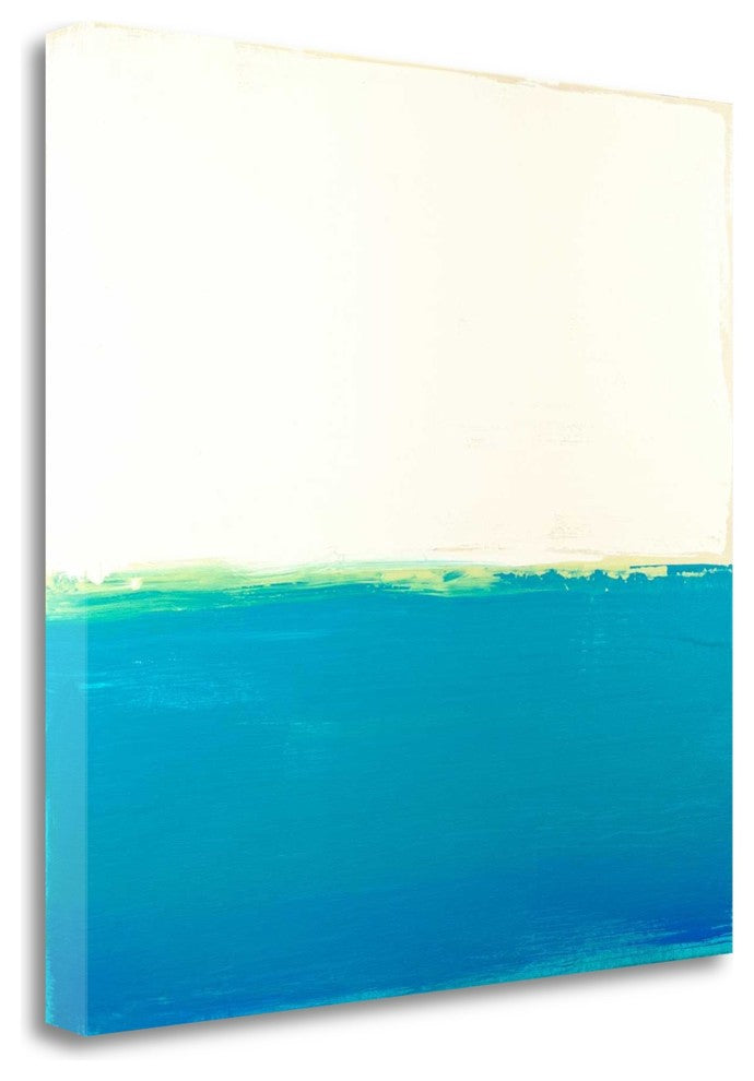 "Turquoise Sea" By Don Bishop,Ready to Hang Giclee Print on Gallery Wrap Canvas