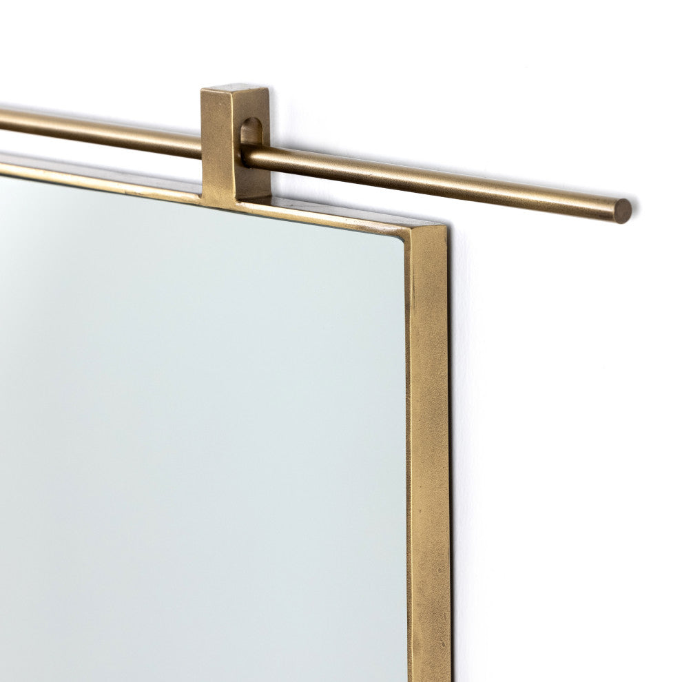 Chico Mirror-Antique Brass