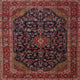 Ahgly Company Indoor Square Traditional Area Rugs, 5' Square