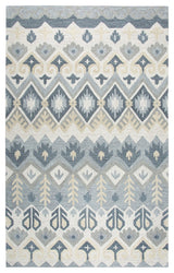 Rizzy Home Resonant RS919A Natural Geometric Area Rug, Rectangular 9'x12'