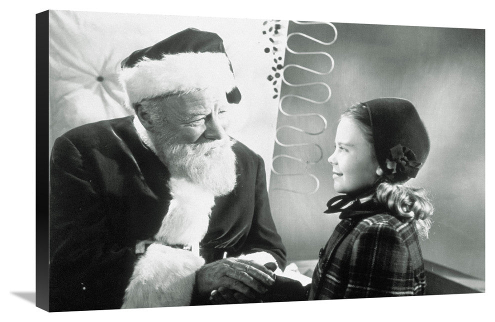 "Promotional Still - Miracle on 34th Street" Canvas Giclee, 30"x20"