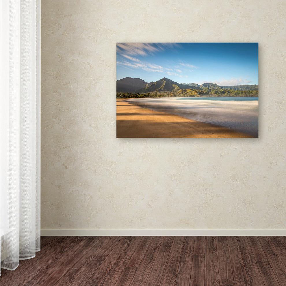 Pierre Leclerc 'Hanalei Bay Kauai' Canvas Art, 32x22