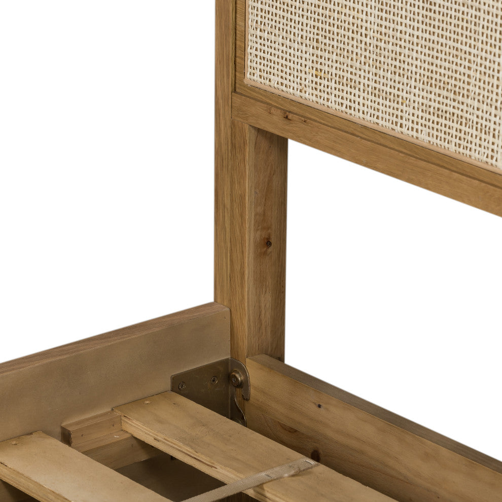 Allegra Bed-Natural Cane-King