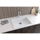 ELGAD2522PDWH0 Quartz Classic 25" x 22" ADA Sink with Perfect Drain, White
