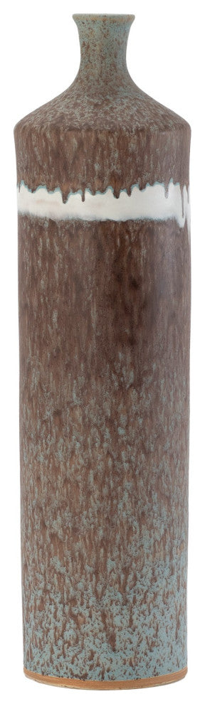 Tuscan Collection Soft Stripe Bottle Vase