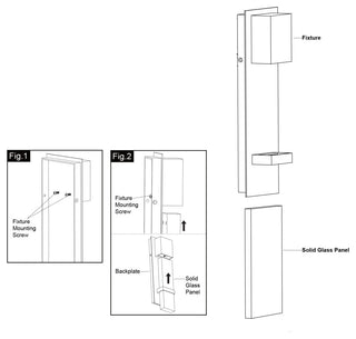 Vaxcel Lighting T0668 Wabash 14" Tall LED Outdoor Wall Sconce - Mystic Pewter