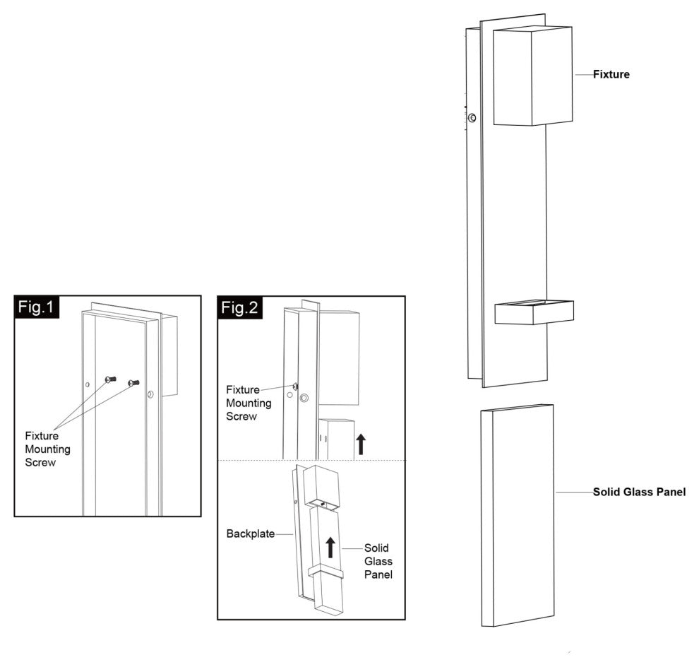 Vaxcel Lighting T0668 Wabash 14" Tall LED Outdoor Wall Sconce - Mystic Pewter