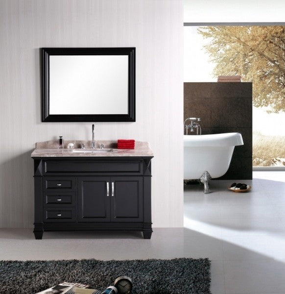 Hudson 48" Single Sink Vanity Set, Espresso