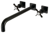KS6040BEX Wall Mount Tub Faucet, Matte Black