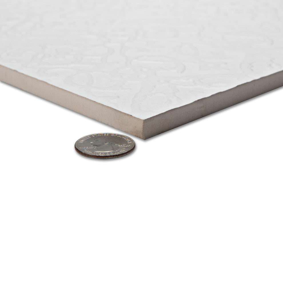 Lumiere Grecque Blanco Ceramic Wall Tile