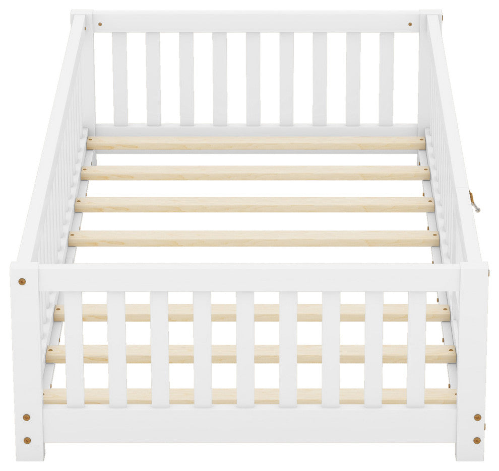 Gewnee Twin Size Bed Floor Bed