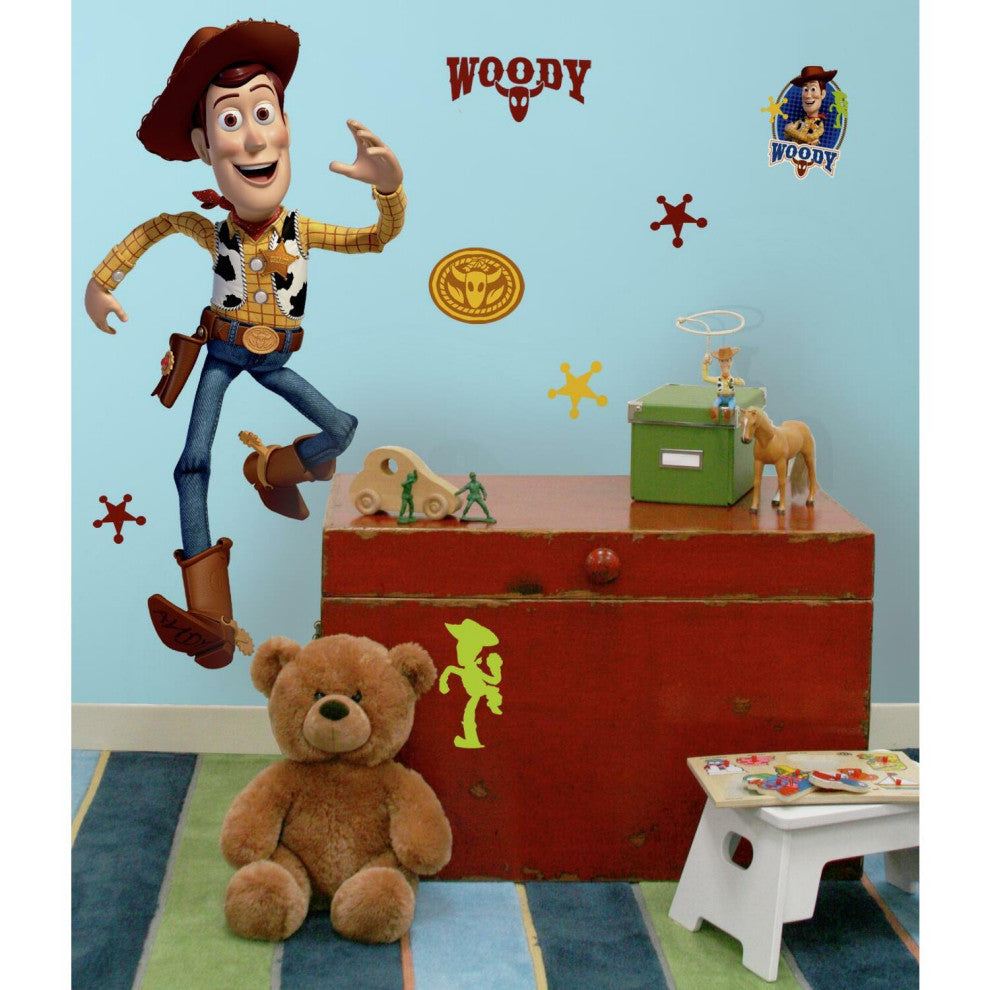 Disney And Pixar Toy Story 4 Woody Giant Wall Decal